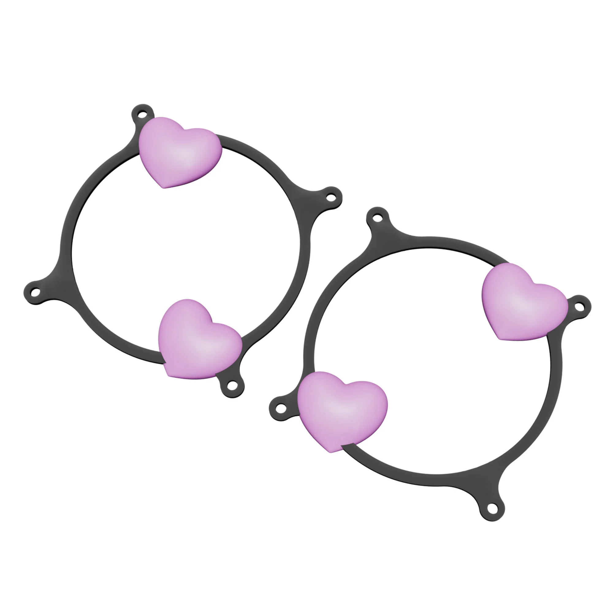 Heart Fan Grill Twin Pack - Image 4
