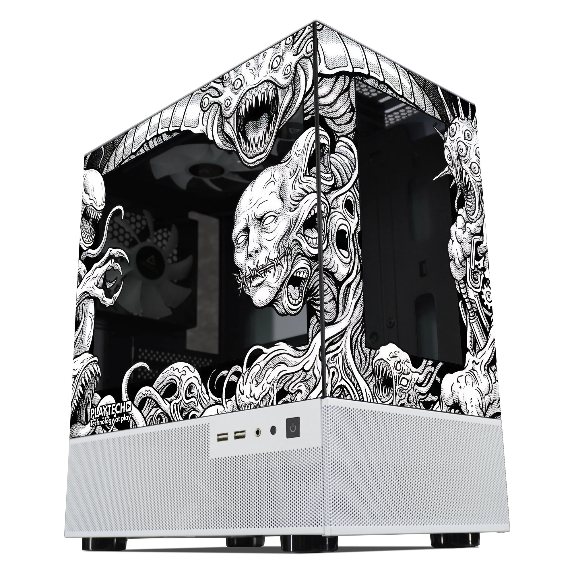Nightmare (White) M-ATX Case