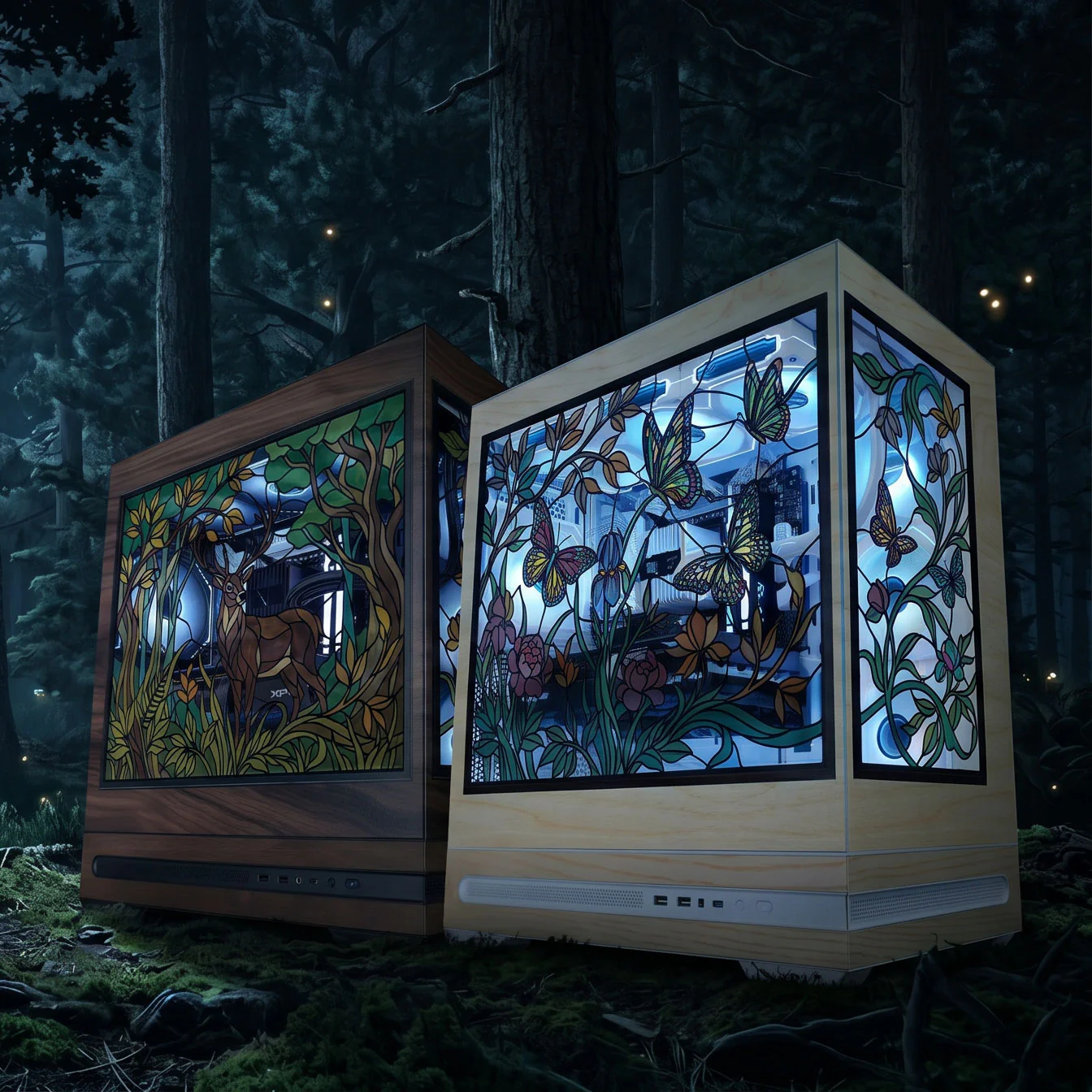 Vitrine Bloom Maple ATX Case - Image 2